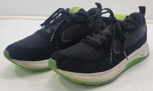 O1) Mark Wahlberg M. OG Municipal Men Origin Shoe Sneaker Black Lime Green 10
